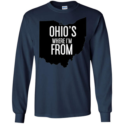 Ohio T-shirt Where I_m From Navy
