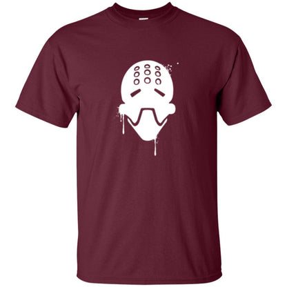 Film T-shirt Zenyatta Do Not Be Discouraged Everyone Begins In Ignorance Maroon