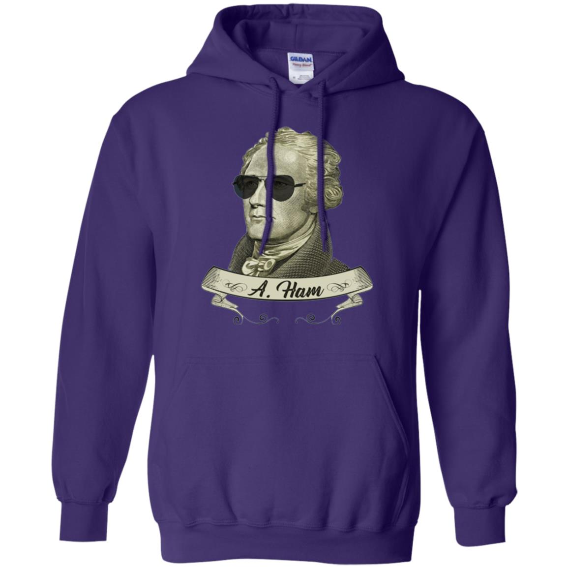 Funny Hamilton T-shirt Purple