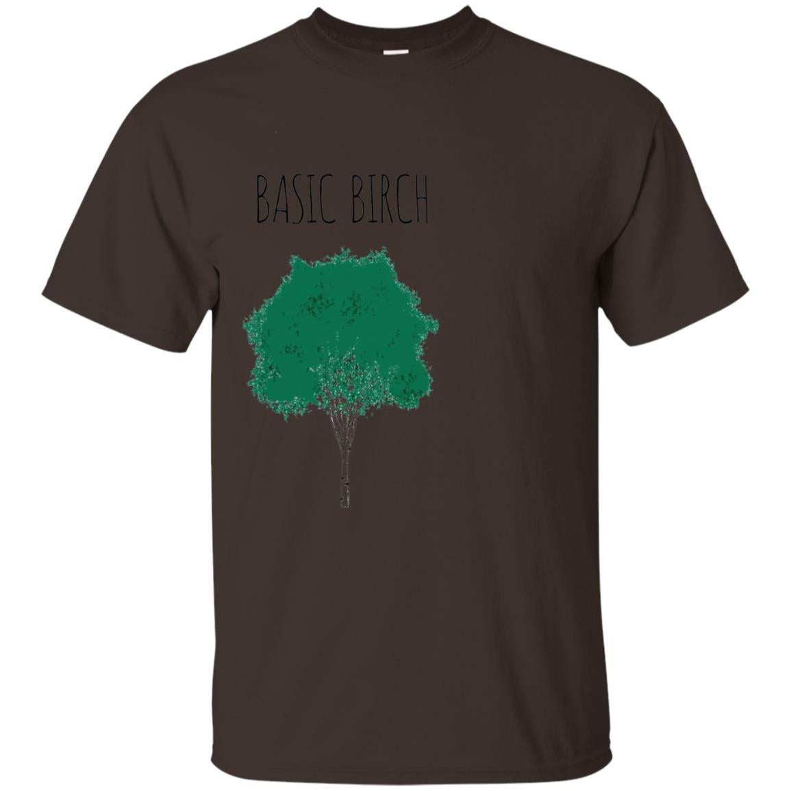 Basic Birch T-shirt Dark Chocolate