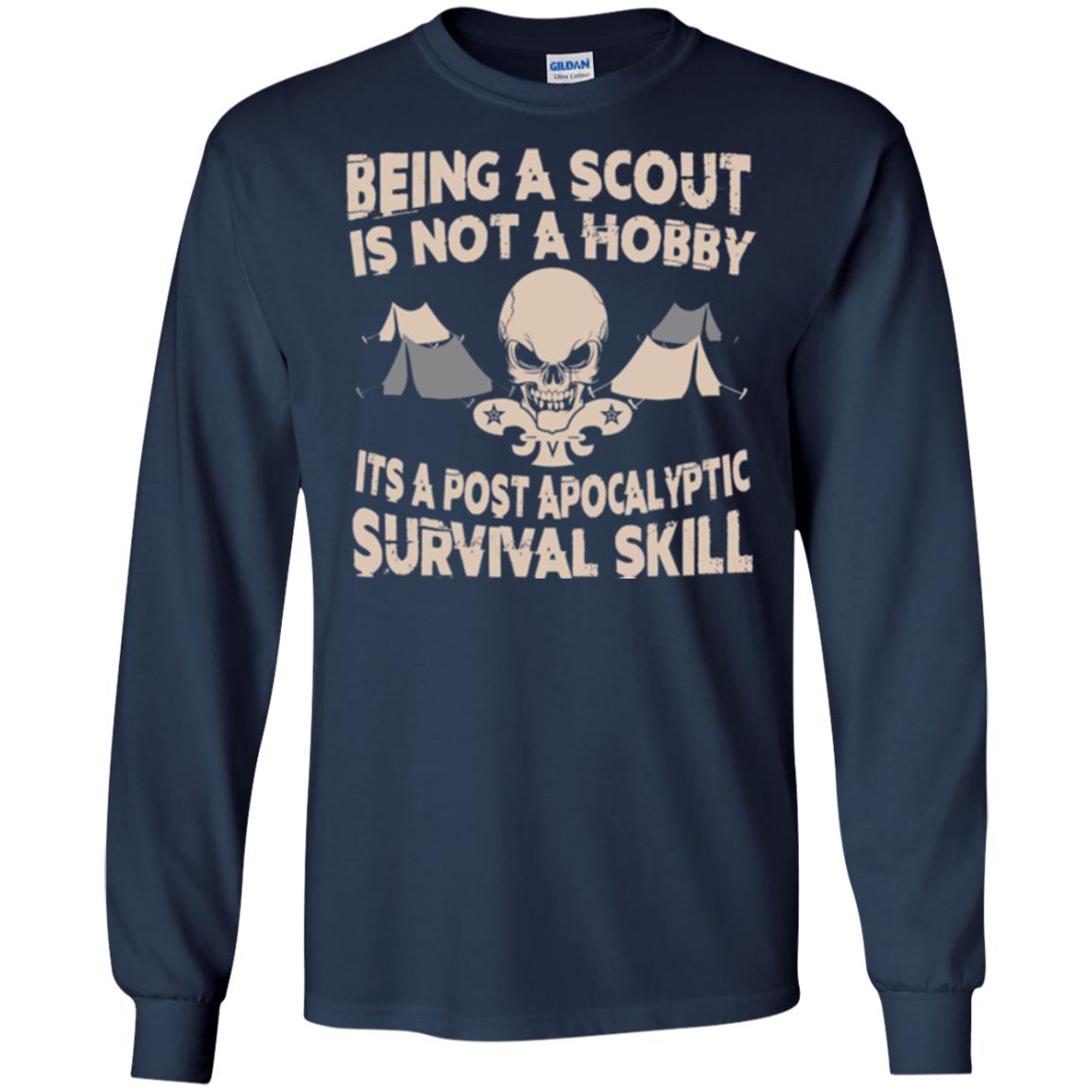 Being A Scout Is Not A Hobby T-shirt Navy