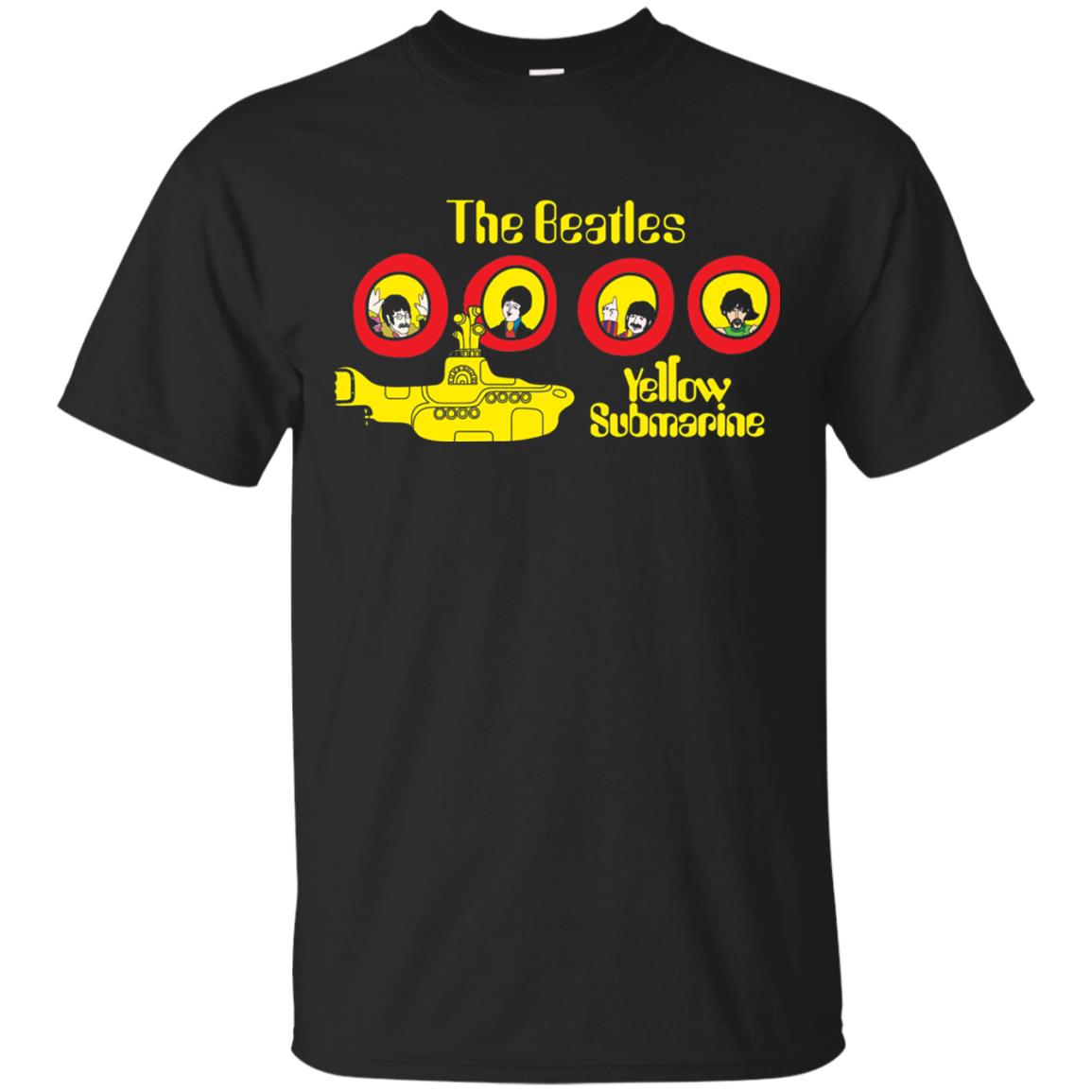 The Beatles Yellow Submarine T-shirt Black