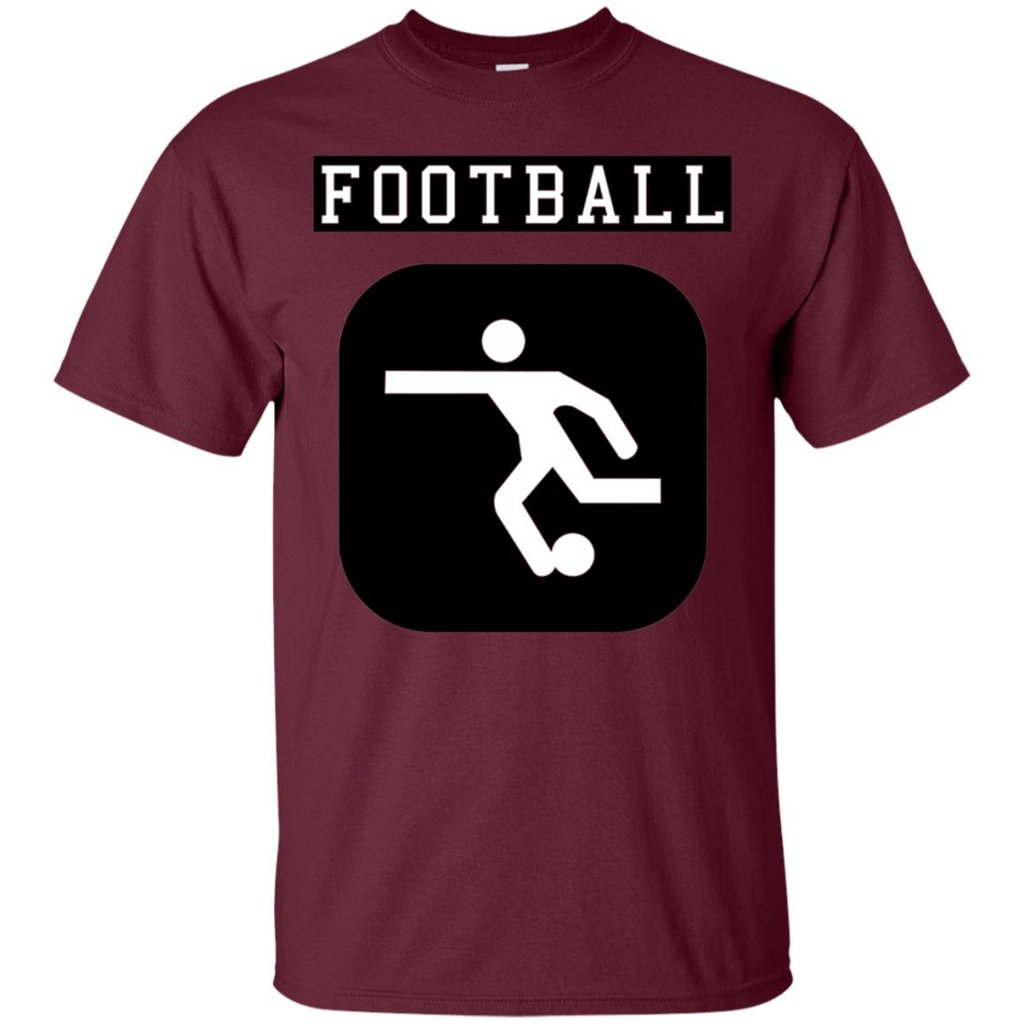 Football Soccer Shirt Retro Street Maroon