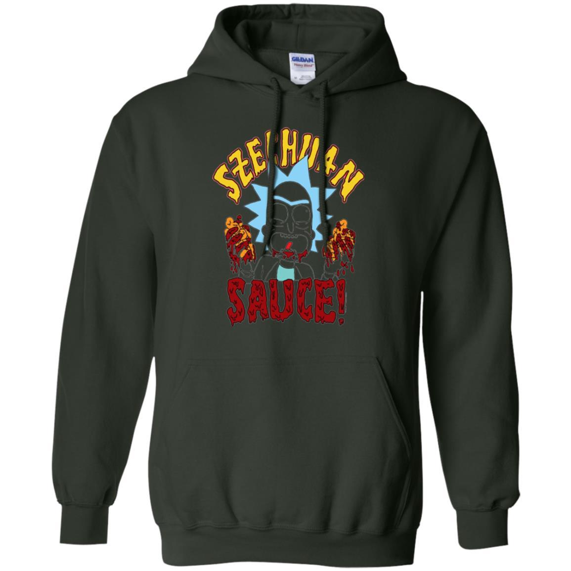 Film T-shirt Szechuan Sauce T-shirt Forest Green