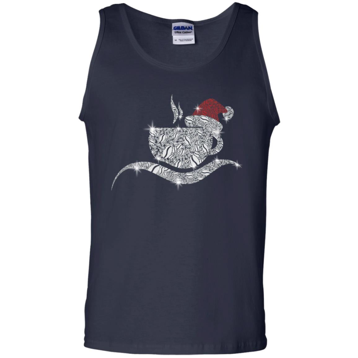 Coffee Glass Christmas Gift Drinking Lovers Shirt Navy