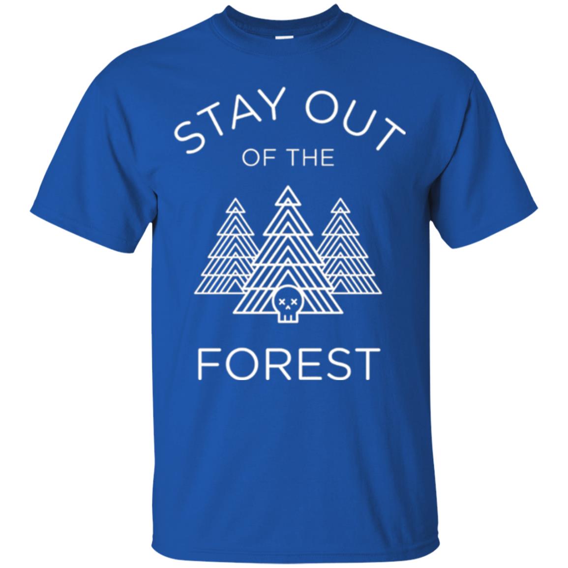 Murderino T-shirt -stay Out Of The Forest Royal