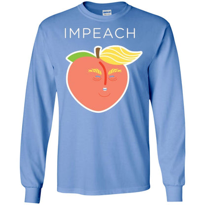 Anti Trump Peach Emoji T-shirt Impeach Donald Carolina Blue