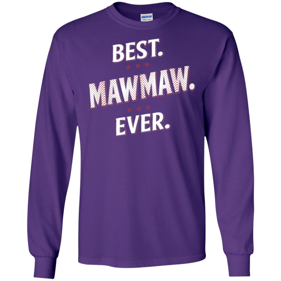 Nana T-shirt Best Mawmaw Ever T-shirt