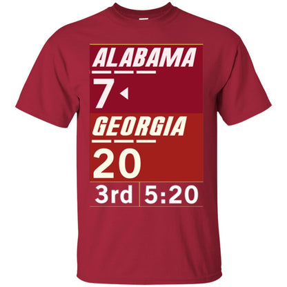 Football Lover T-shirt Alabama 26-23 Comeback Win 2-sided Cardinal