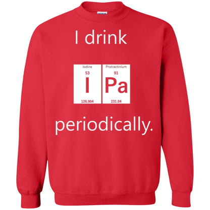 Chemistry T-shirt Drink Ipa Periodically Red