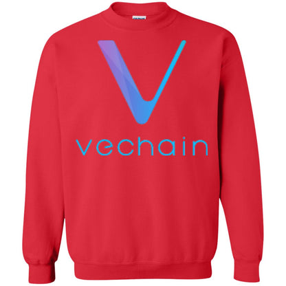 Vechain Ven Cryptocurrency Blockchain T-shirt Red