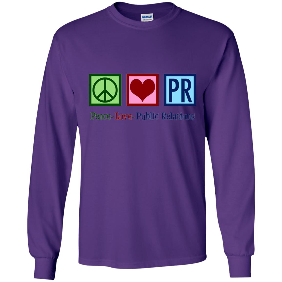 Cool Pr Public Relations T-shirt Purple