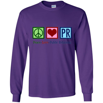 Cool Pr Public Relations T-shirt Purple