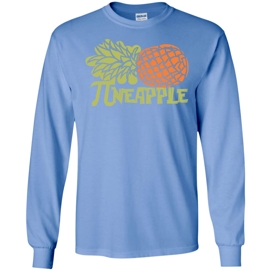 Cool Pineapple Pi Day T-shirt Carolina Blue