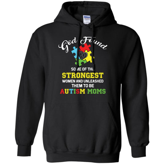 And Unleashed Them To Be Autism Moms Autism Shirt For Mom Black