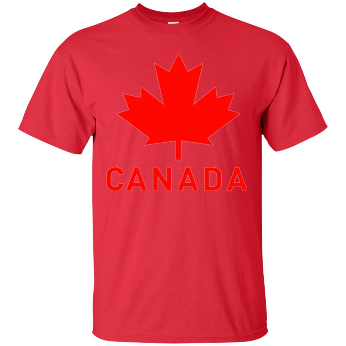 Canada Flag T-shirt Vintage Canada Flag Eh Team Red