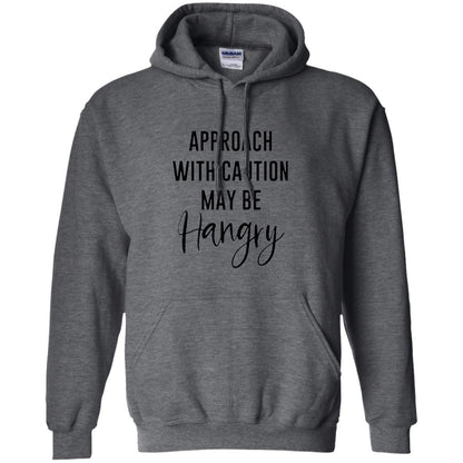 Approach With Caution Maybe Hangry T-shirt Dark Heather