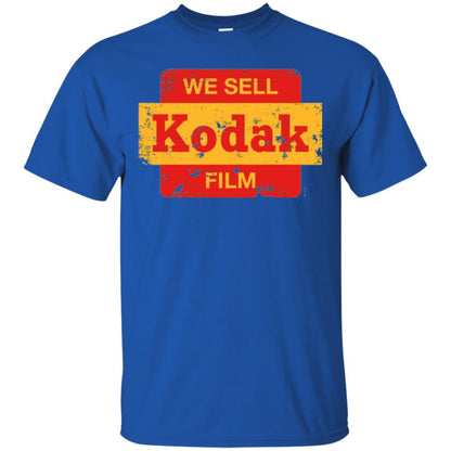 Film T-shirt Vintage We Sell Kodak Film Royal