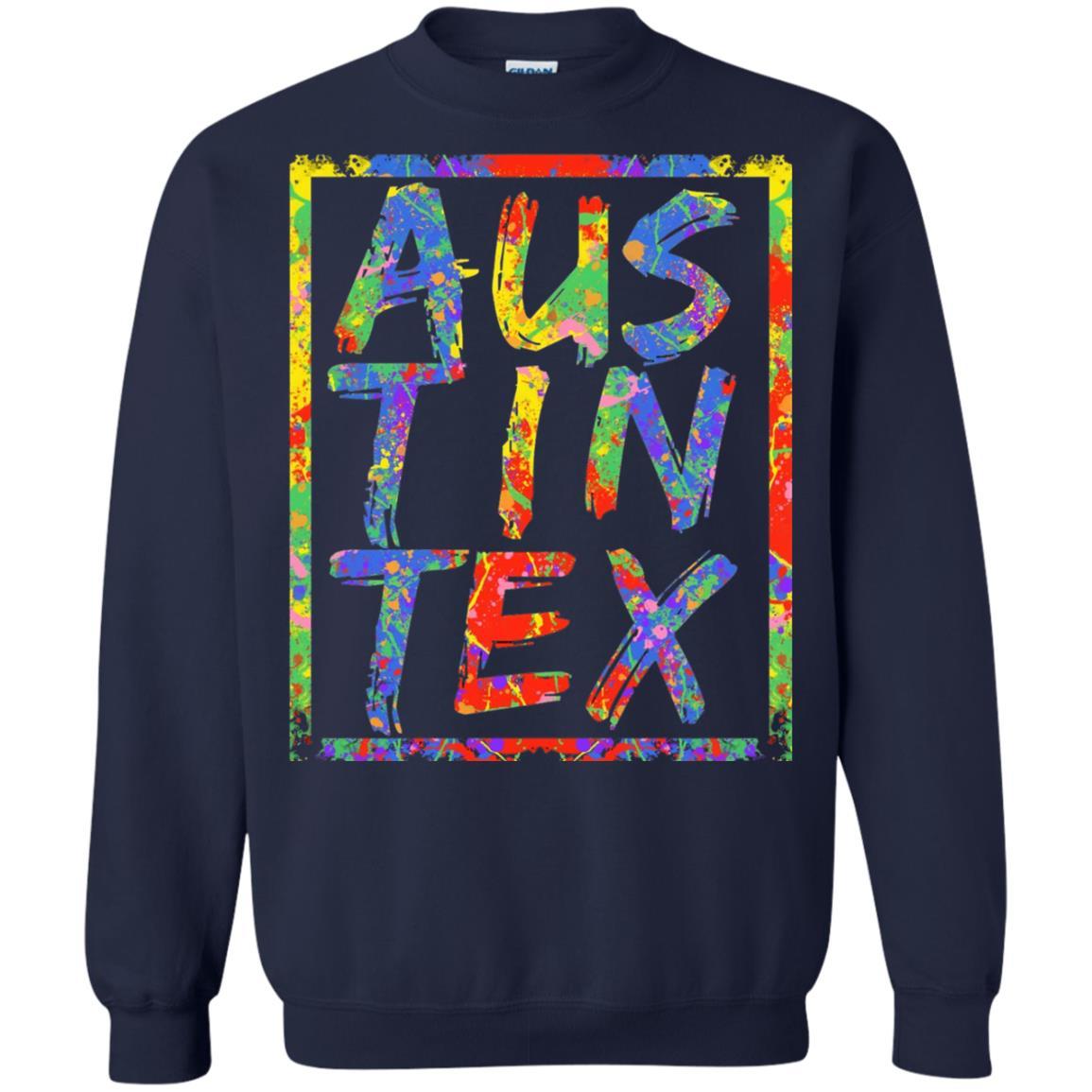 Austin Texas T-shirt Navy