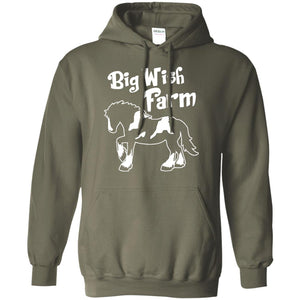 Big Wish Farm Horse ShirtG185 Gildan Pullover Hoodie 8 oz.