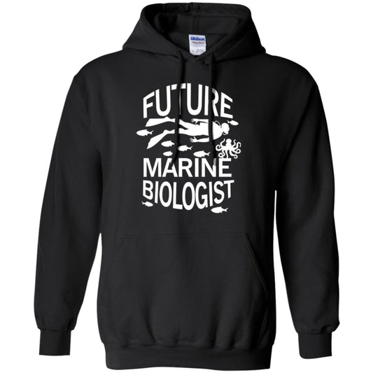 Cute Marine Biologist T-shirt Black
