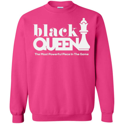 Black Queen The Most Powerful Piece In The Game Proud Black Woman T-shirt Heliconia