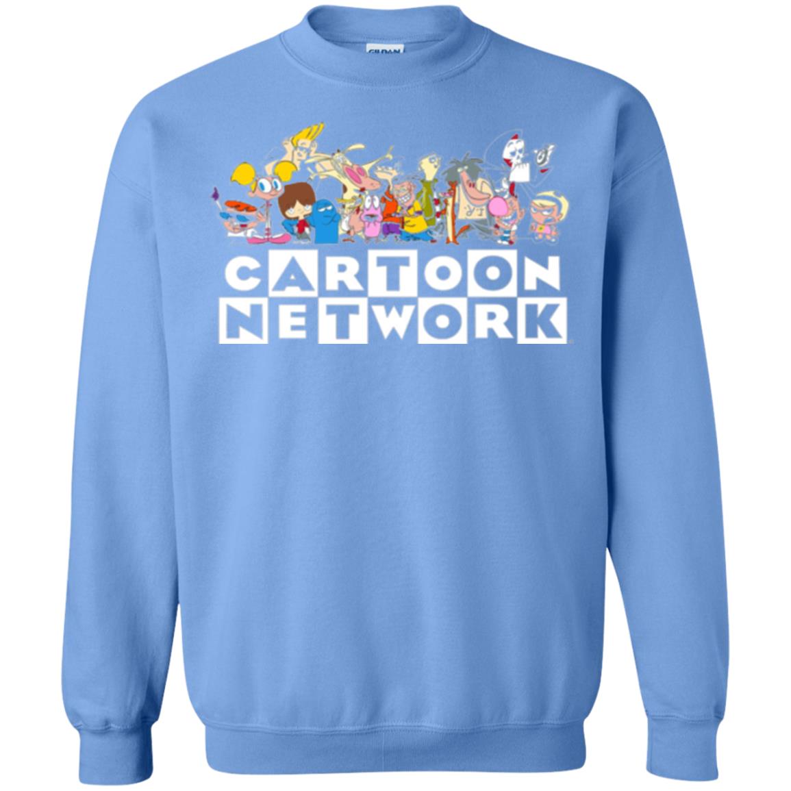 Cartoon T-shirt Classic Character Feature Carolina Blue