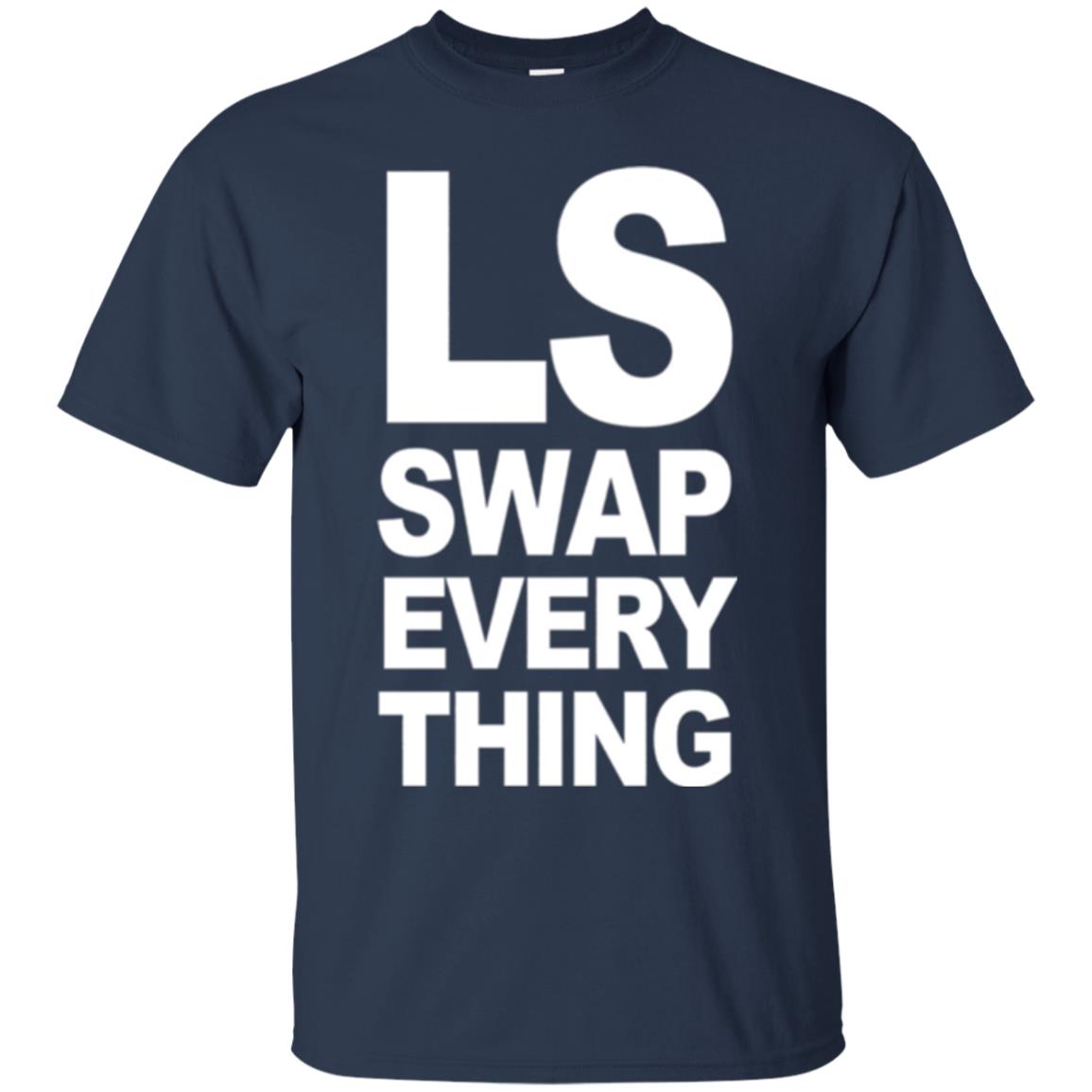Trucker T-shirt Ls Swap Everything Navy