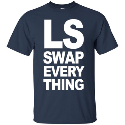 Trucker T-shirt Ls Swap Everything Navy