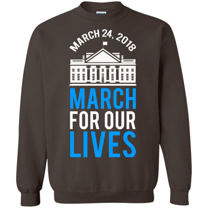 March For Our Lives March 24 2018 T-shirt Dark Chocolate