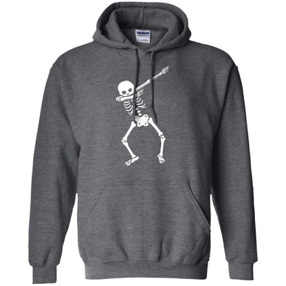 Dabbing Skeleton T Shirt Dark Heather