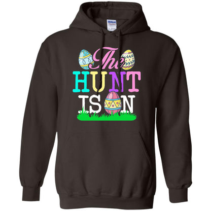 Easter Shirt The Hunt Is On Dark Chocolate