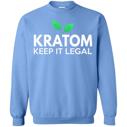 Kratom Keep It Legal T-shirt Carolina Blue