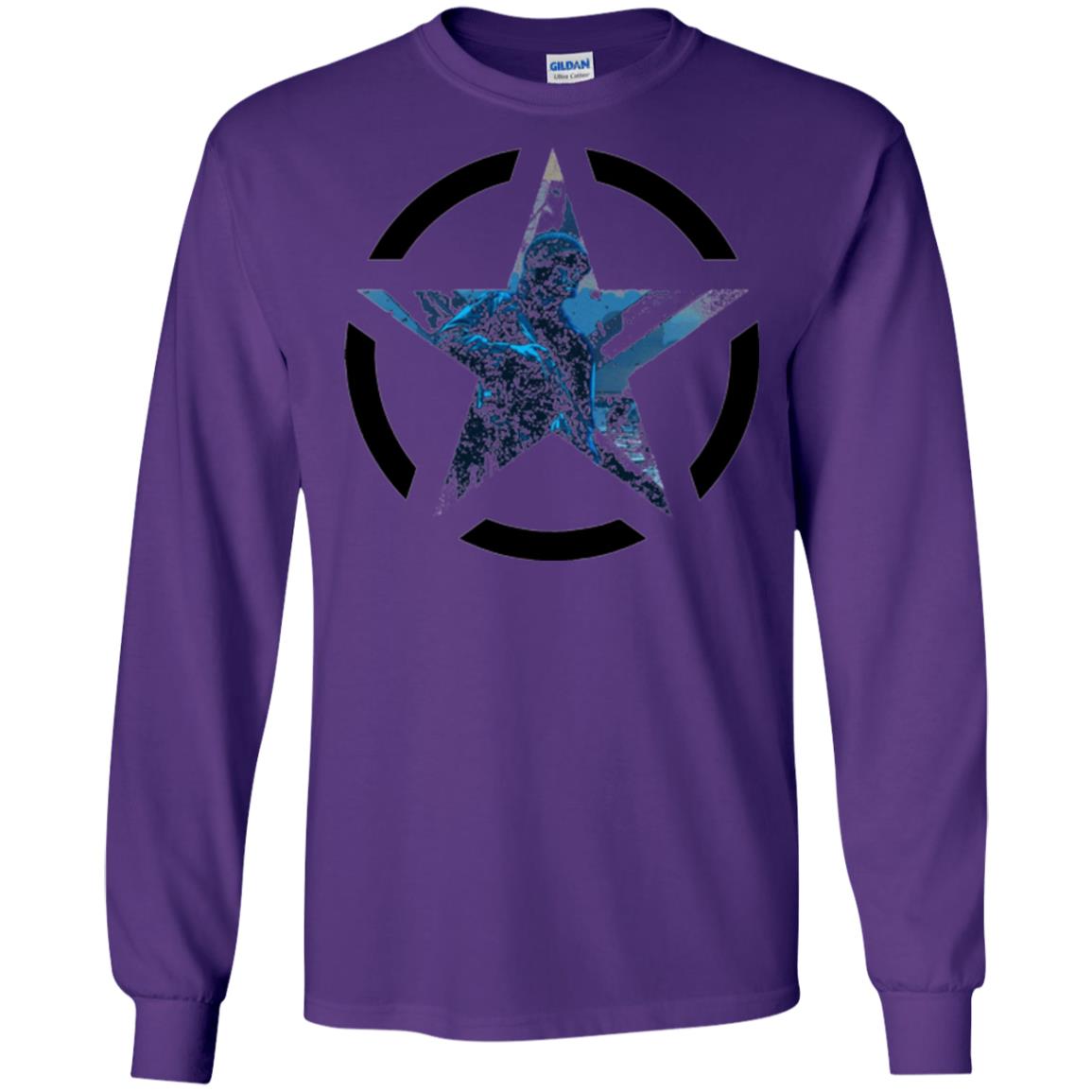 Military T-shirt Call Of Duty Wwi Purple