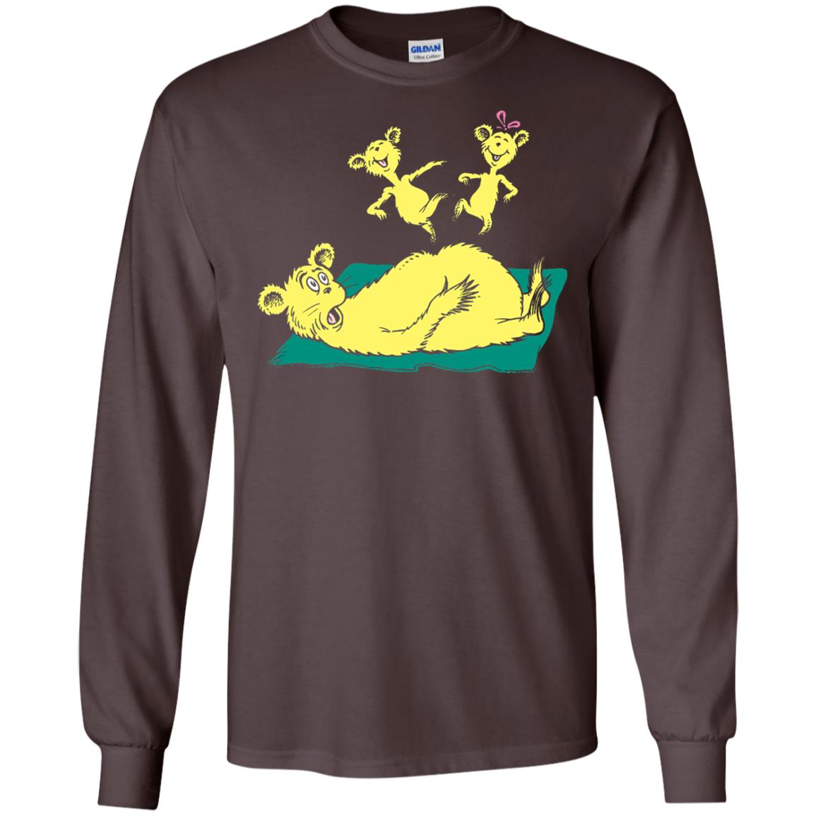 Dr. Seuss Hop On Pop Book Lover T-shirt Dark Chocolate