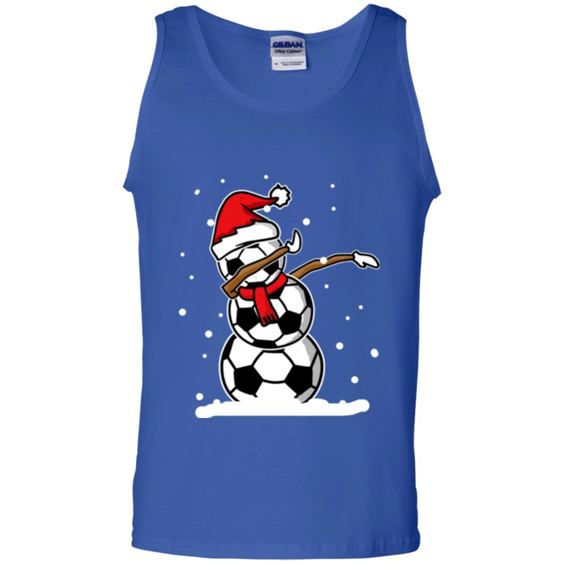 Christmas T-shirt Dabbing Snowman Ball Royal