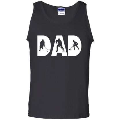 Daddy T-shirt Hockey Lover Black