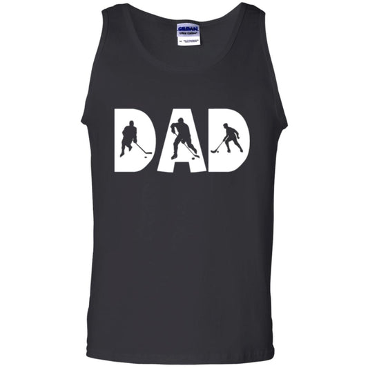 Daddy T-shirt Hockey Lover Black