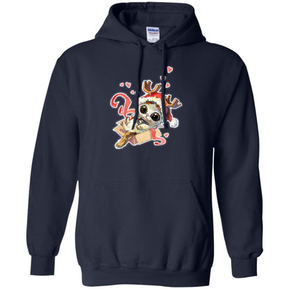 Cat Lover T-shirt Merry Christmas Navy