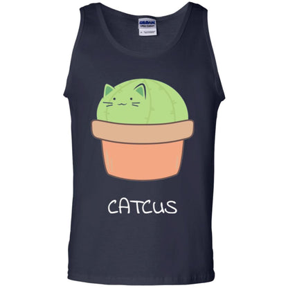 Cat Lovers T-shirt Catcus Navy