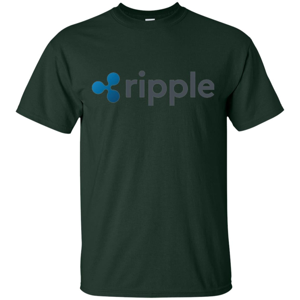 Xrp Ripple Logo T-shirt Forest Green