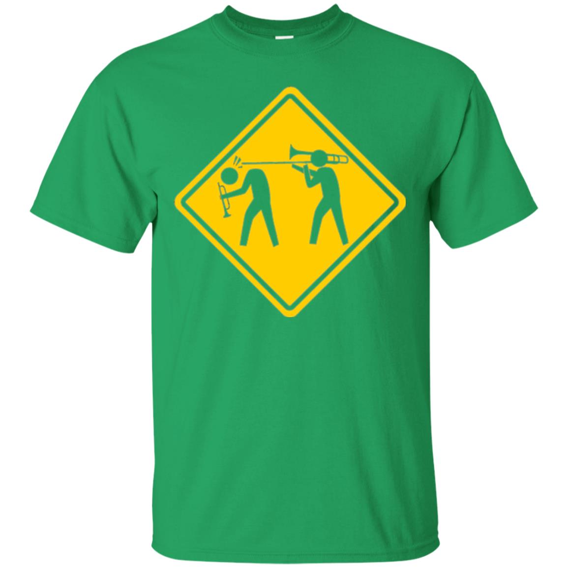 Funny Trombonist T-shirt Irish Green