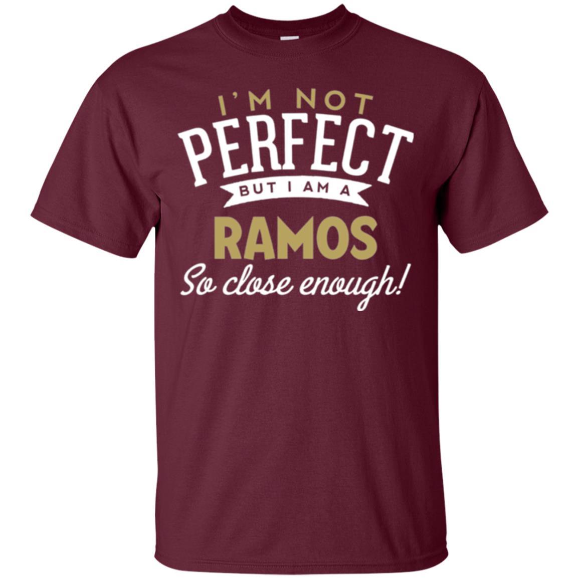 Soccer T-shirt I'm Not Perfect But I Am A Ramos