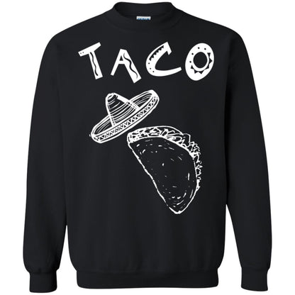 Taco Shirt For Mens Womens Kids Black