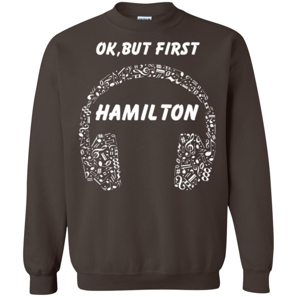 An American Musical Ok, But First Hamilton Ear Phones Dark Chocolate