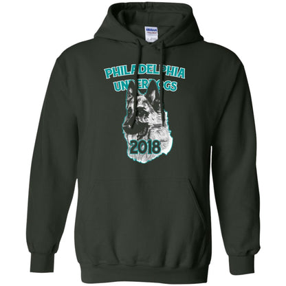 Dog Lover T-shirt Philadelphia Underdogs Celebration 2018 T-shirt Forest Green