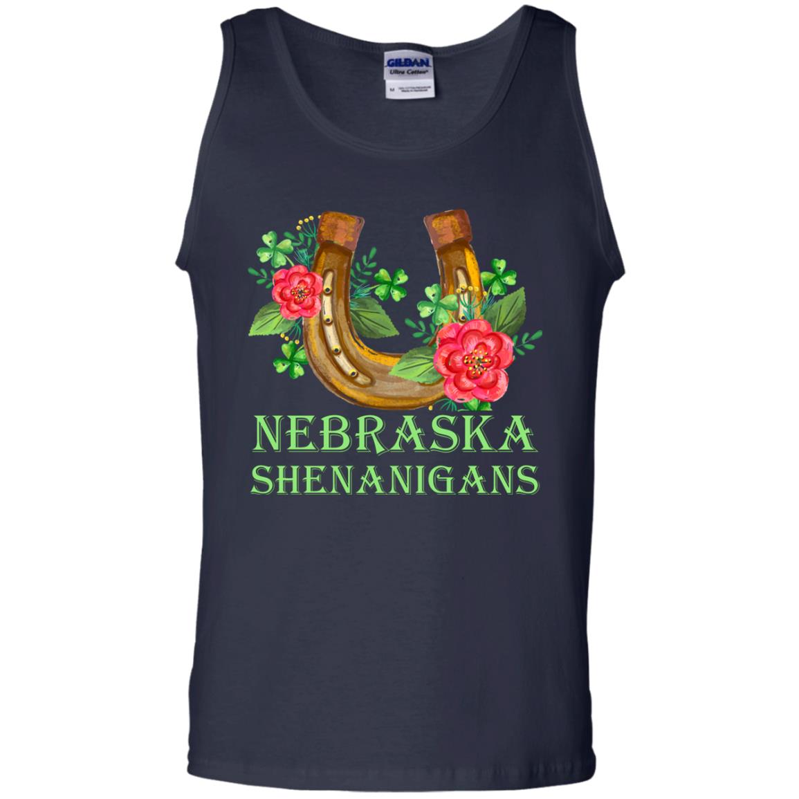 Horse Lover T-shirt Nebraska Shenanigans Navy