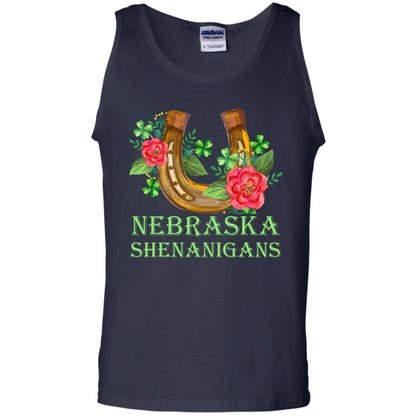 Horse Lover T-shirt Nebraska Shenanigans Navy