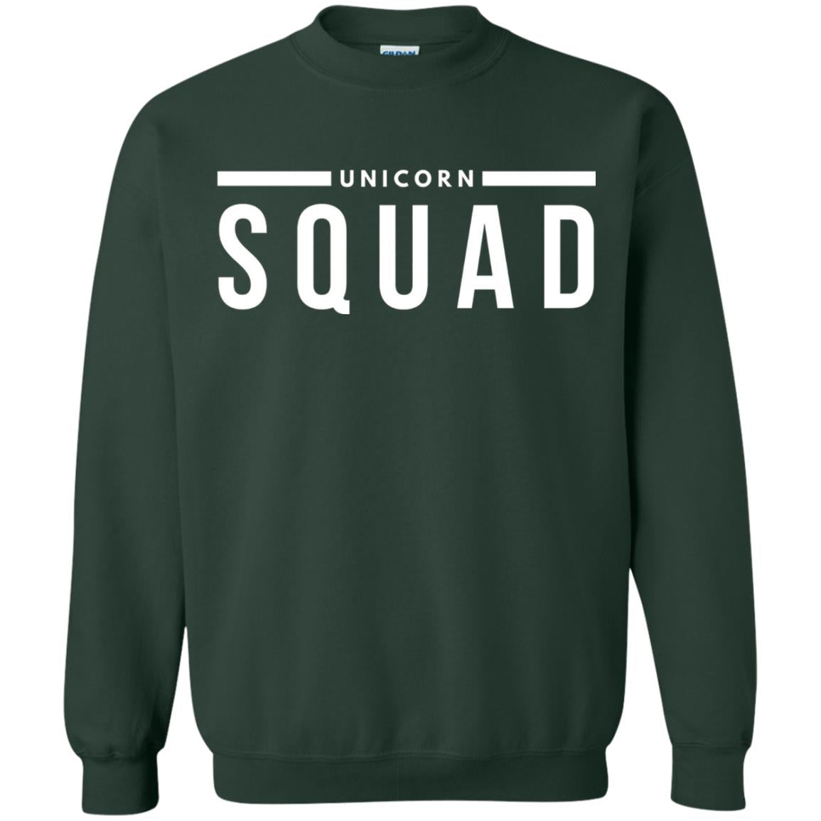 Funny Unicorn Squad Unicorn Lovers T-shirt Forest Green