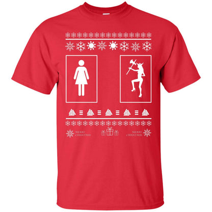 Your Wife And My Wife Valhalla Ugly Christmas Gift Shirt For Husband Red